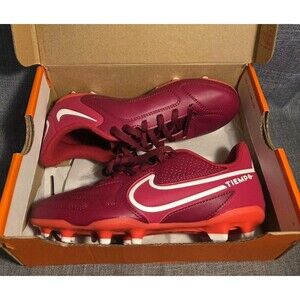 Nike Tiempo Legend 9 Club Fg /Mg Team Red-Hibiscus Youth 1 5Y [DA1176-616]